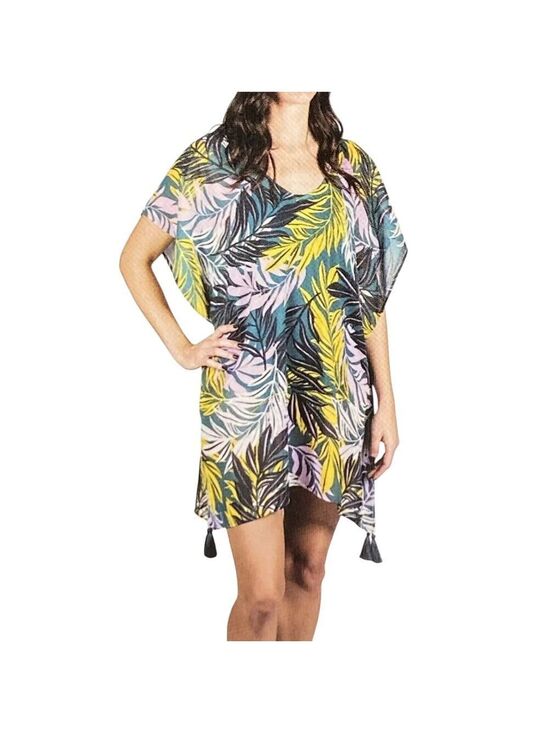 Palisades Beach Club Dresses & Skirts - Palisades Beach Club Women's V-Neck Sheer Chiffon Swimsuit Covered Size XL/XXL